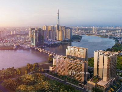 The River Thu Thiem, Vietnam The River Thu Thiem, Vietnam