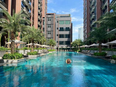 The River Thu Thiem, Vietnam  The River Thu Thiem, Vietnam