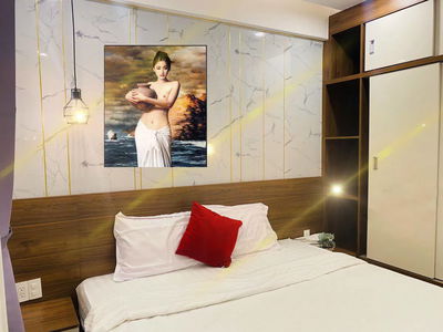 Scenic Valley with pool and recreation areas, Vietnam Scenic Valley with pool and recreation areas, Vietnam