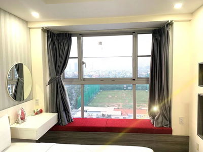 Scenic Valley with pool and recreation areas, Vietnam Scenic Valley with pool and recreation areas, Vietnam