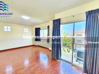 For rent, 3-story townhome, corner unit, Bangkoknon Road. Near the Purple Line, Tiwanon Intersection Station, Nonthaburi, Thailand For rent, 3-story townhome, corner unit, Bangkoknon Road. Near the Purple Line, Tiwanon Intersection Station, Nonthaburi, Thailand