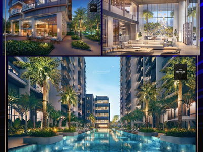 The River Thủ Thiêm, Vietnam  The River Thủ Thiêm, Vietnam